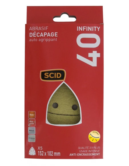 Patin iron auto-agrippant 152 x 102 mm 40 5