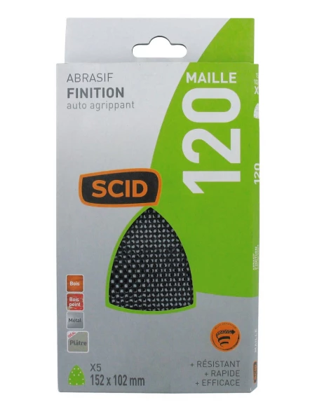 Patin iron auto-agrippant 152 x 102 mm 120 5