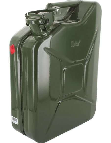 Jerrican en tôle tôle homologué 10 l