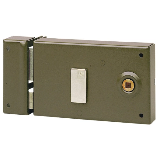 Serrure à clé bénarde horizontale à fouillot 4 gorges série standing droite