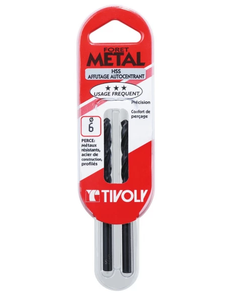 Foret métaux autocentrant tx 2 6 93