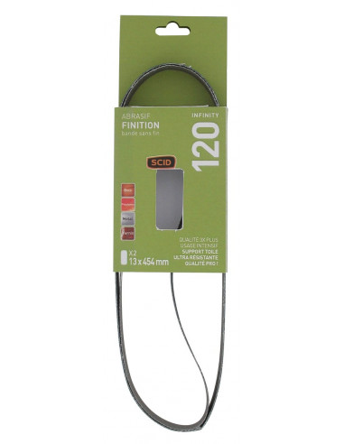 Bande Abrasive G120 Infinity Poncéage fin haute performance - SCID