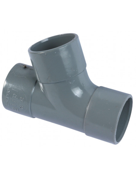 Culotte PVC FF 67.5° D40 Dérivation PVC 67.5° FF D40 - Girpi