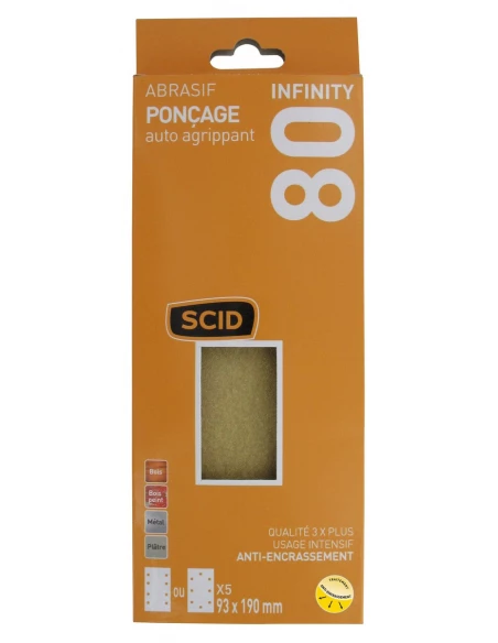 Patin auto-agrippant 93 x 190 mm 80 5