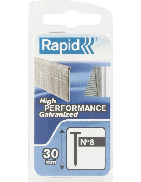 Blister 1000 Clous Nº 8 30mm 40109536 Rapid