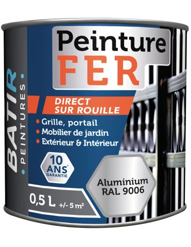 BATIR Fer brillant_0_5l_aluminium - BATIR