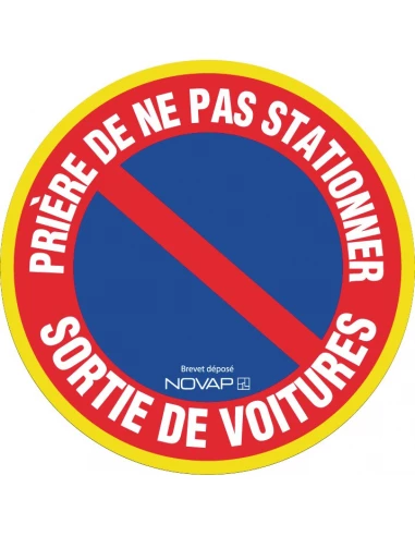 pan rond pas stationner 300mm