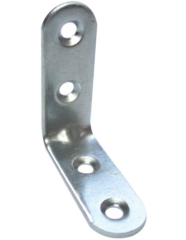 Équerre de chaise bouts ronds 15 x 2 l x ép mm 60 x 60 dim (mm) 4 pce(s)