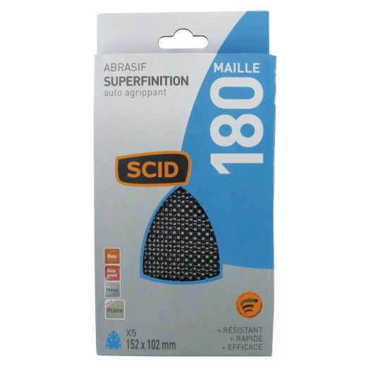 Patin iron auto-agrippant 152 x 102 mm 180 5