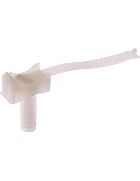 Fixe tube avec cheville 25 10