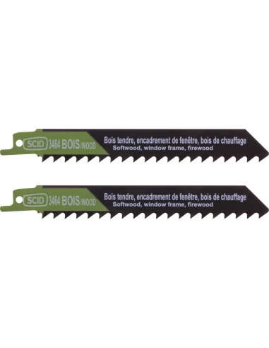 Lame de scie sabre classique bois 150 6,3 mm