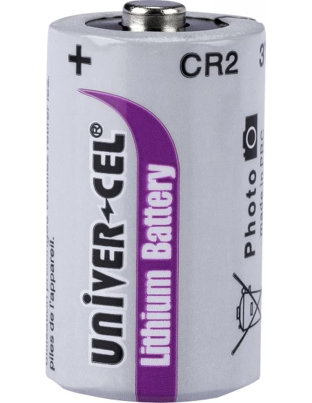 Pile lithium cr2 -3 volts - univercell