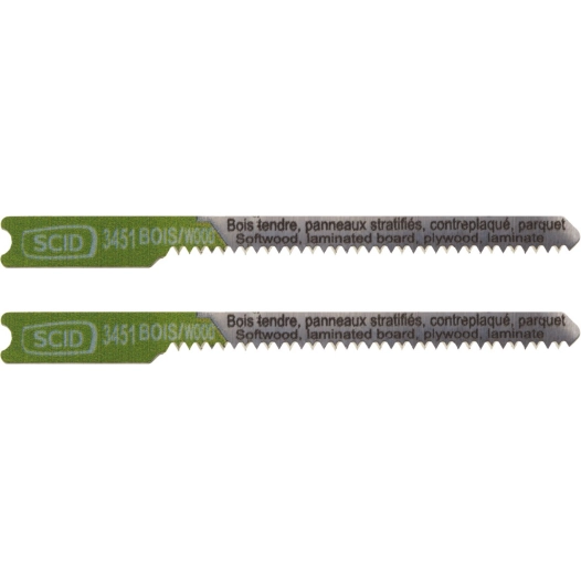 Lame de scie sauteuse métal accroche en u 75 1,3 mm