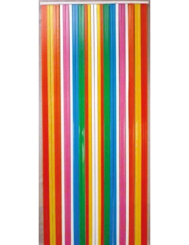 Rideau de porte à Lanière antilles multicolore 120 x 220 - MOREL