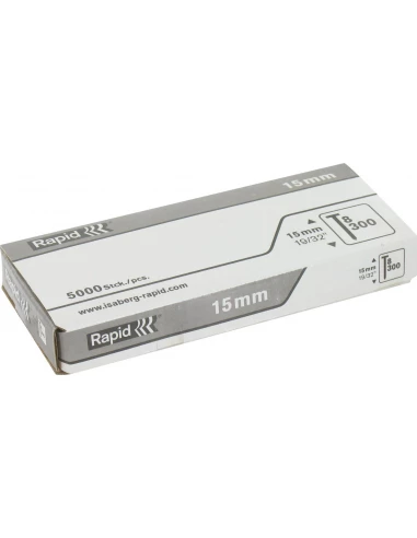 Pointes tête n°8, 15mm, galva 5000 pièces - RAPID