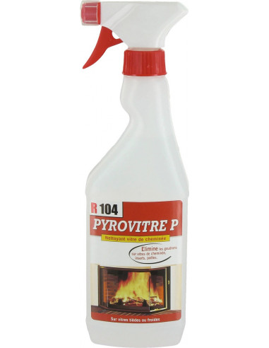 Nettoyant vitre d'insert concentré pyrovitre pulvérisateur 500 ml