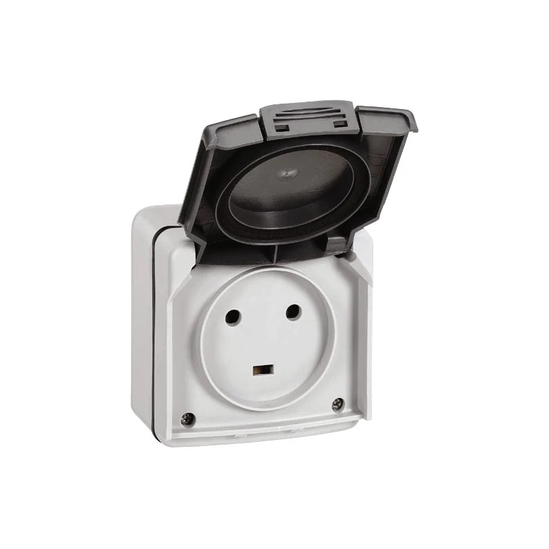 Les prises saillie 2p+t - 20 a 84 x 84 x 59 mm