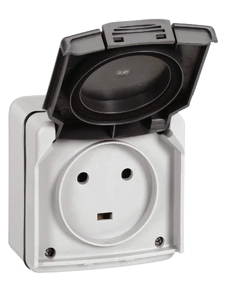 Les prises saillie 2p+t - 20 a 84 x 84 x 59 mm