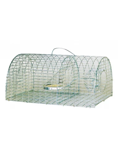 Nasse à rats fil galvanisé 2 mm 40 x 23 x 18