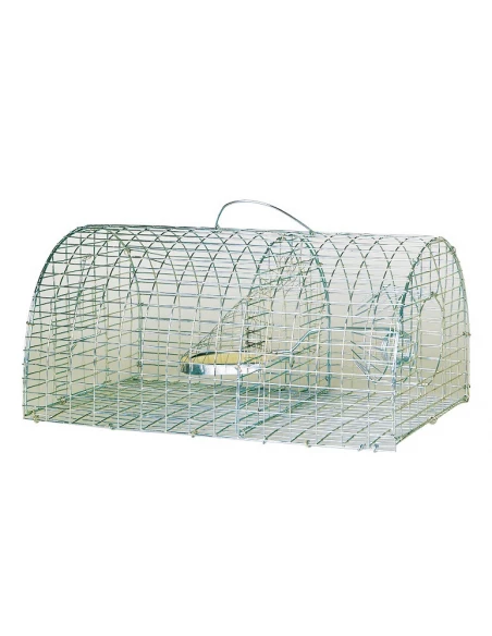 Nasse à rats fil galvanisé 2 mm 40 x 23 x 18