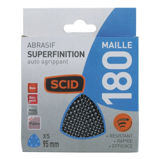 Patin delta auto-agrippant 95 mm 180 5