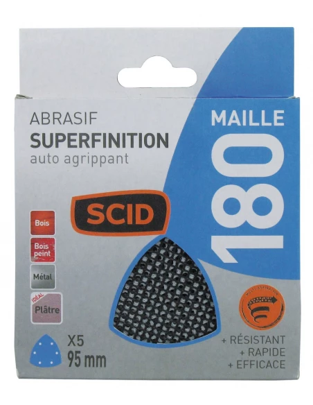 Patin delta auto-agrippant 95 mm 180 5