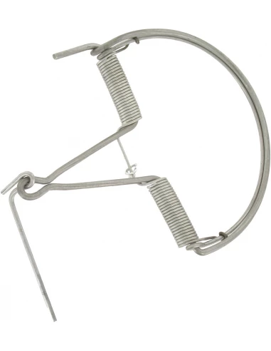 Piège pour nuisible a fils galvanisé 17cm - LUCIFER