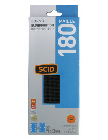 Patin Maille 93x230 G180 Abrasif maille anti-encrassement - SCID
