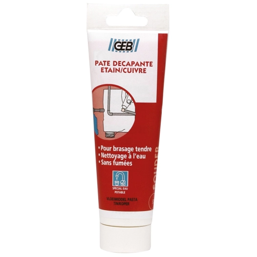 Pate décapante étain/cuivre tube 125 ml - GEB