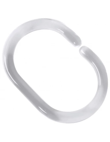 Anneau plastique couleur translucide 12