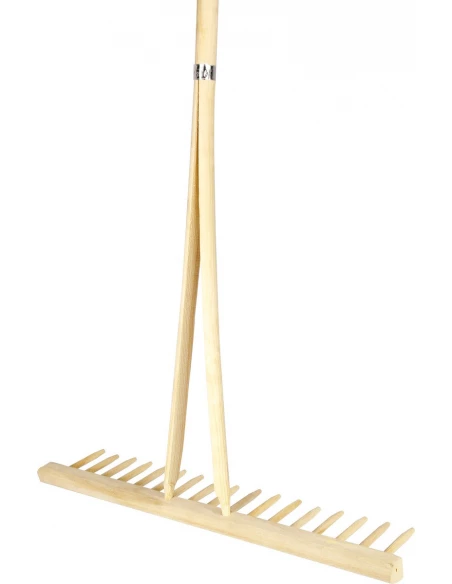 Rateau bois equerre 17 dents bois