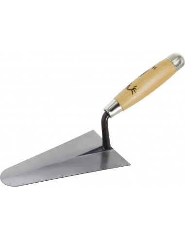 Truelle italienne ronde acier 18