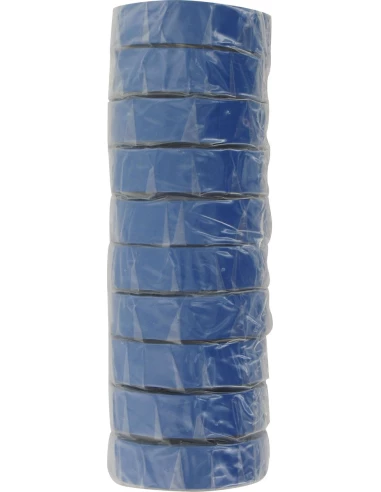 Ruban adhésif pvc bleu 15mmx10m/10