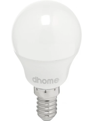 Ampoule led sphérique E14 2700k 470lm 5W équivalent 40W - DHOME