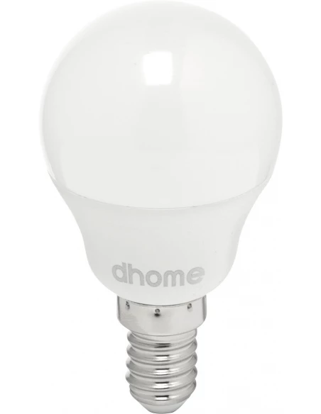 Ampoule led sphérique E14 2700k 470lm 5W équivalent 40W - DHOME