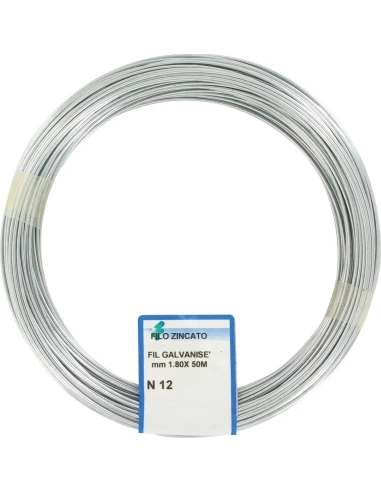 Bobinot galvanisé 1,8 50 n°12
