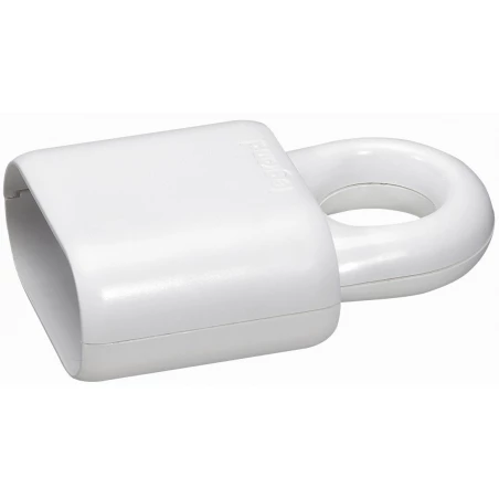 Fiche plastique 2p- 6 a femelle blanc