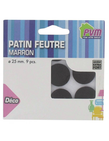 Patin Feutre Adhésif Marron Protection de sol efficace - PVM