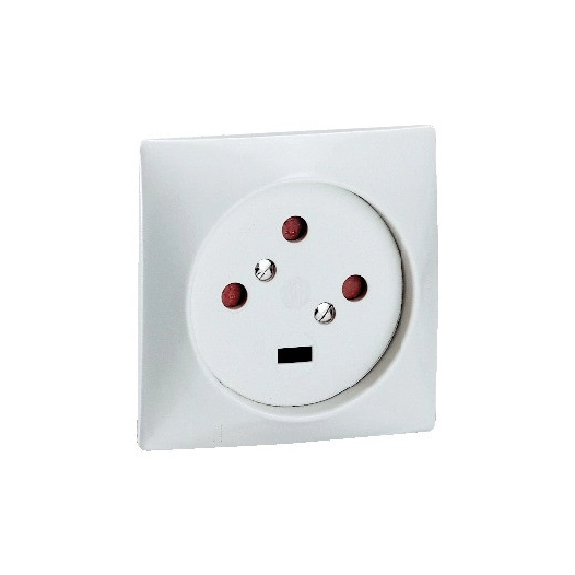 Prise 20 a - 80 x 80 mm a encastrer 3p+t