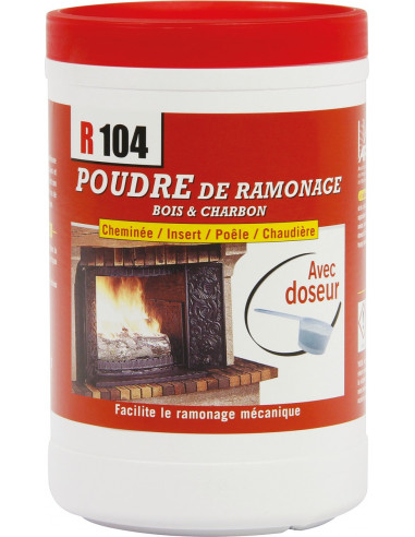 Ramoneur Chimique Nettoyage puissant de cheminée - crea