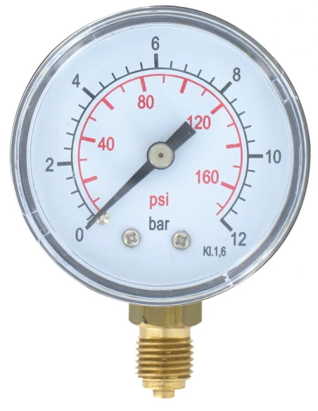 Manomètre 12 bar radial 12 x 17 50
