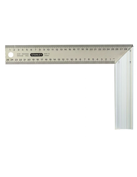 Equerre menuisier lame inox 250 x 140