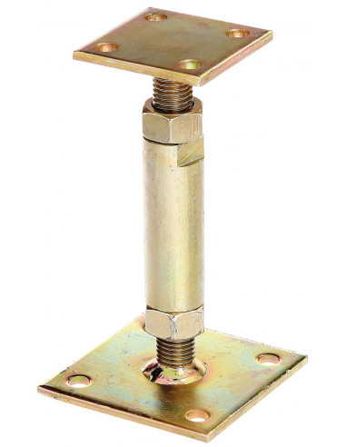 Pied Poteau 100x100 Alberts Ancrage robuste pour poteaux bois 100x100mm - Alberts