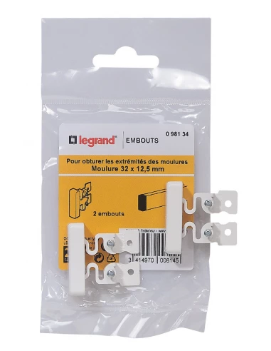 Système de moulure 32 x 12,5 mm embout