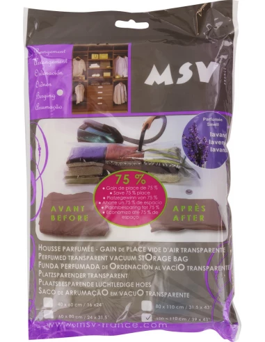 Housse gain de place bg a ranger 60 x 80