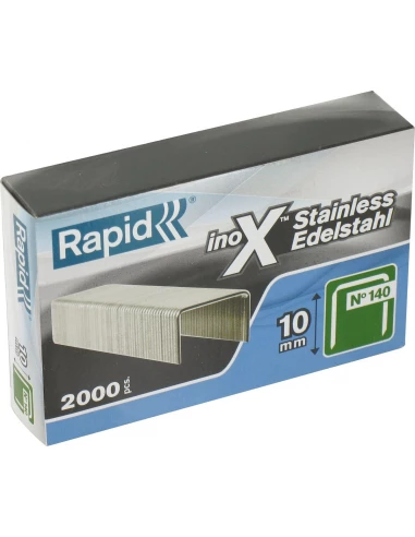 Agrafe n°140, 10mm, inox 2000 pièces