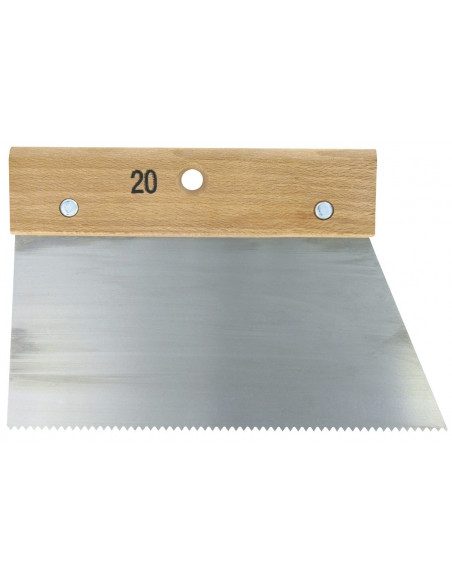 Couteau à colle 200 denture pointue normale (250 g/m²)