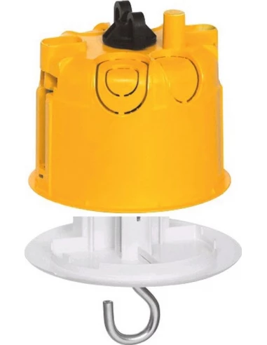 Boîte à encastrer pour luminaire batibox boîte cloison sèche boîte + prise pour luminaire 67