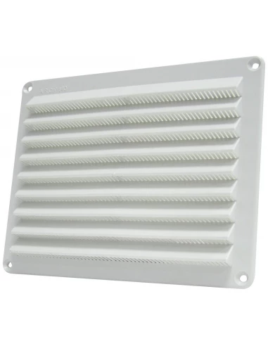 Grille plastique extérieure en applique à visser 150 x 200