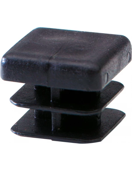 embout rentrant noir 25x25 c/4